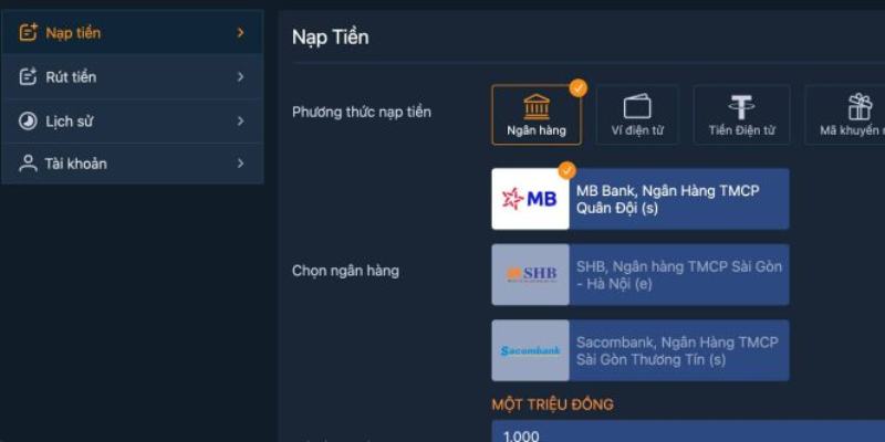 Hướng dẫn nạp tiền Alo789 dễ dàng, thuận tiện